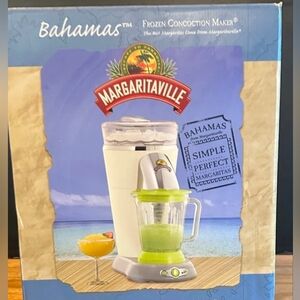 NEW Margaritaville Bahamas Frozen Concoction Maker - Silver - DM0500-000-000